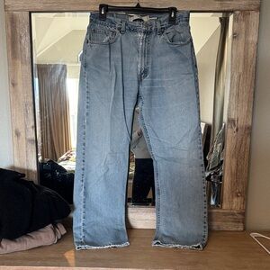 Levi's Light Blue Straight Jeans
